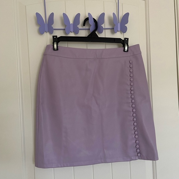 EUC | Kendall &‎ Kylie women’s vegan leather miniskirt — small - Picture 1 of 9